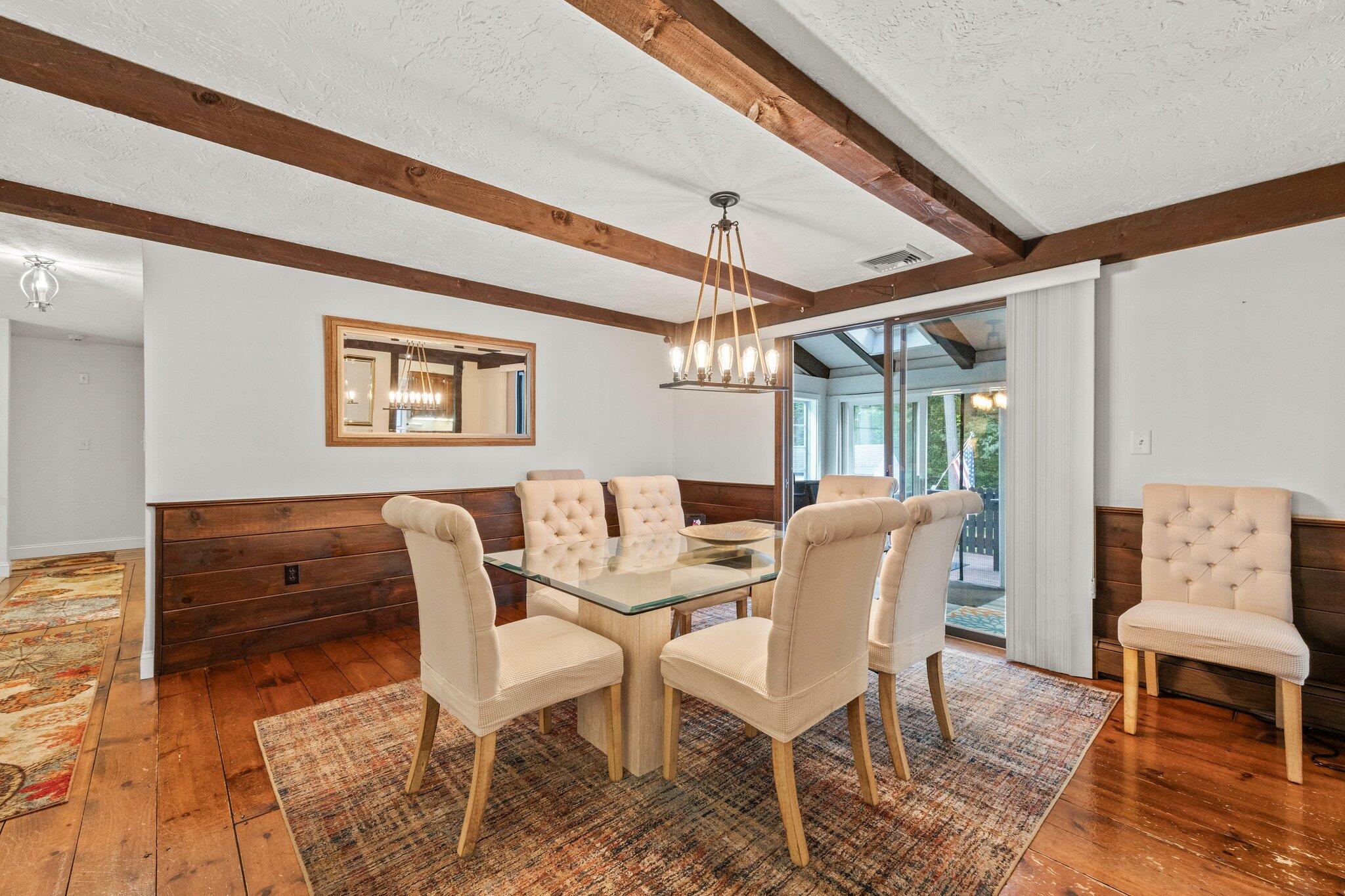 28 Brook Street Plympton, MA 02367 - Photo 16 of 57 a dining room with furniture and window