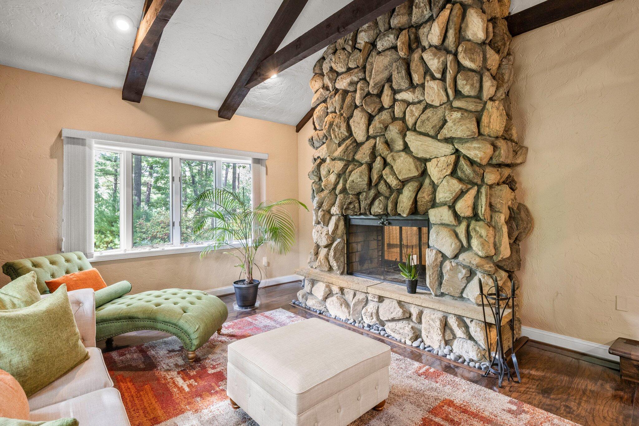 28 Brook Street Plympton, MA 02367 - Photo 21 of 57 a living room with furniture and a window