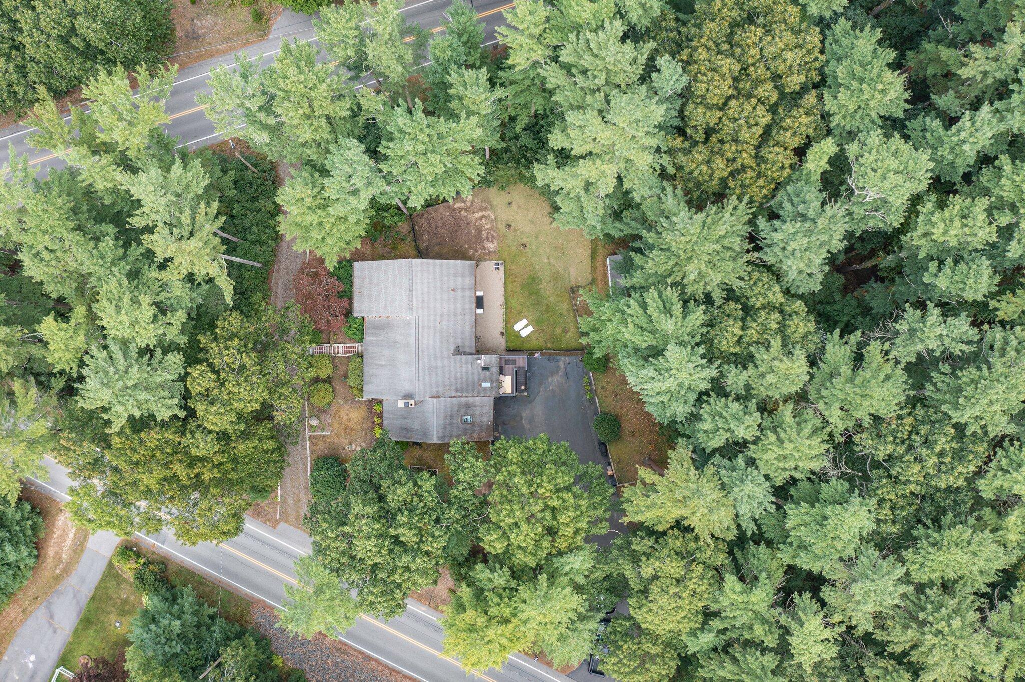 28 Brook Street Plympton, MA 02367 - Photo 3 of 57 an aerial view of a house with a yard