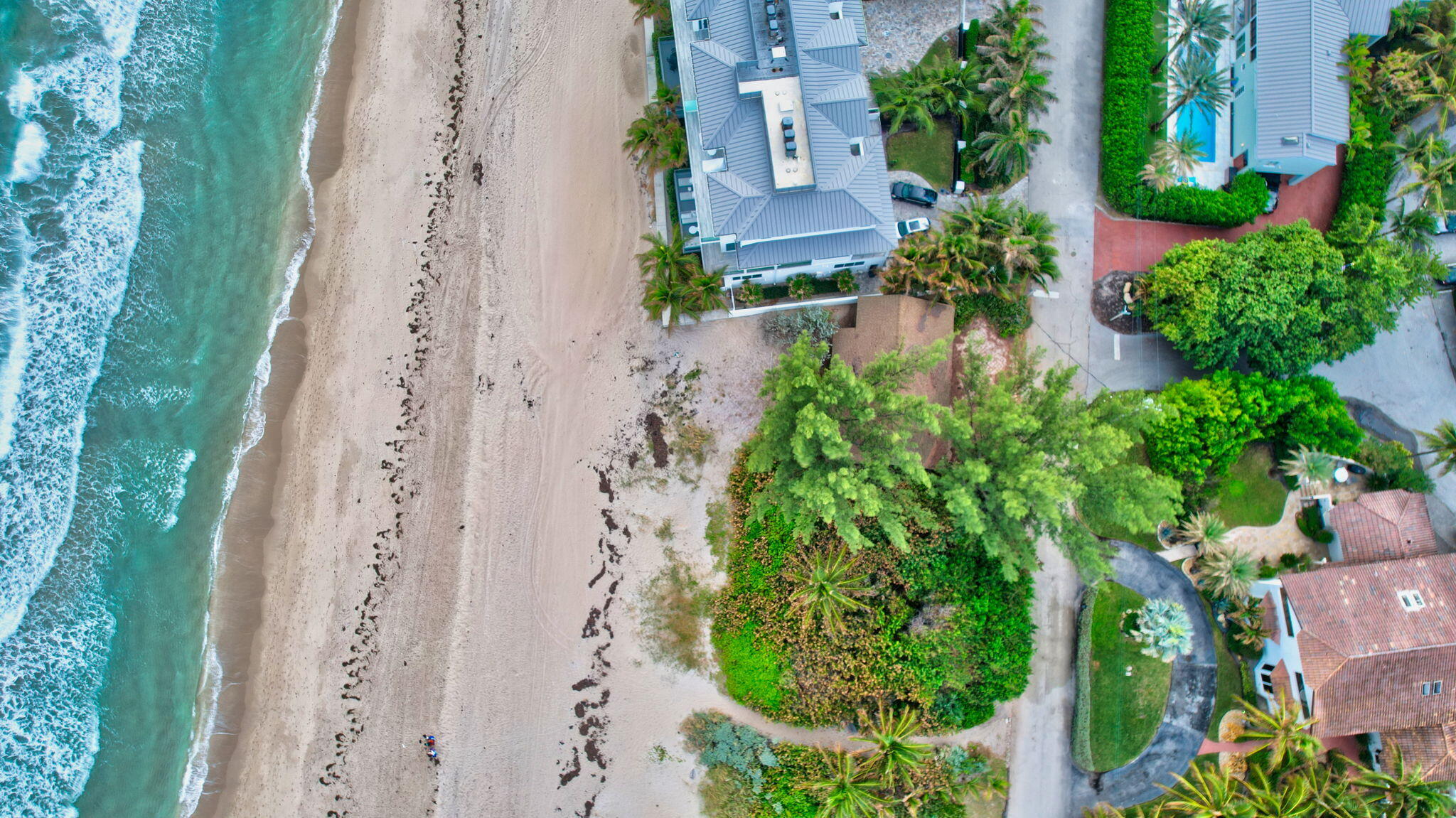 5015 Old Ocean Boulevard Ocean Ridge, FL 33435 - Photo 3 of 45 an aerial view of a backyard