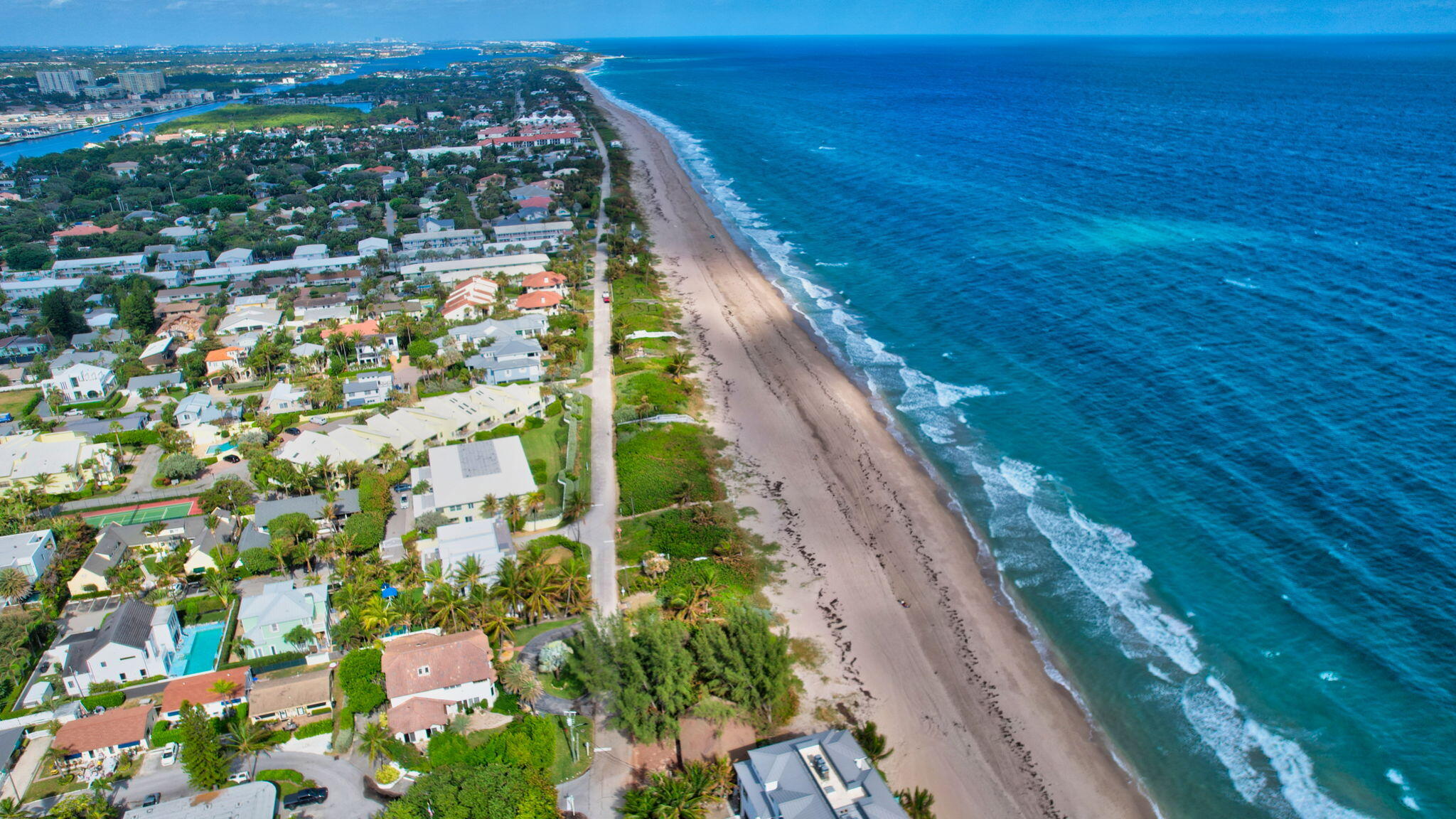 5015 Old Ocean Boulevard Ocean Ridge, FL 33435 - Photo 9 of 45 a view of balcony with wooden floor
