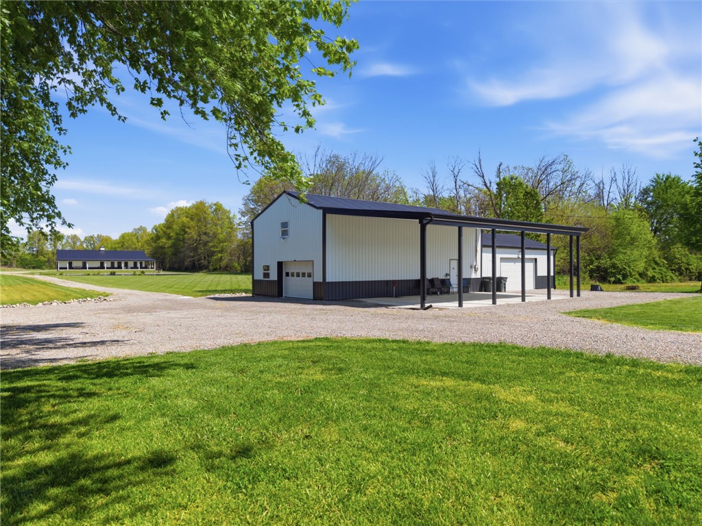 1602 Westboro Road Blanchester, OH 45107 - Photo 70 of 81 This spacious property features a durable barn, perfect for storage or agricultural pursuits, set on expansive grounds.