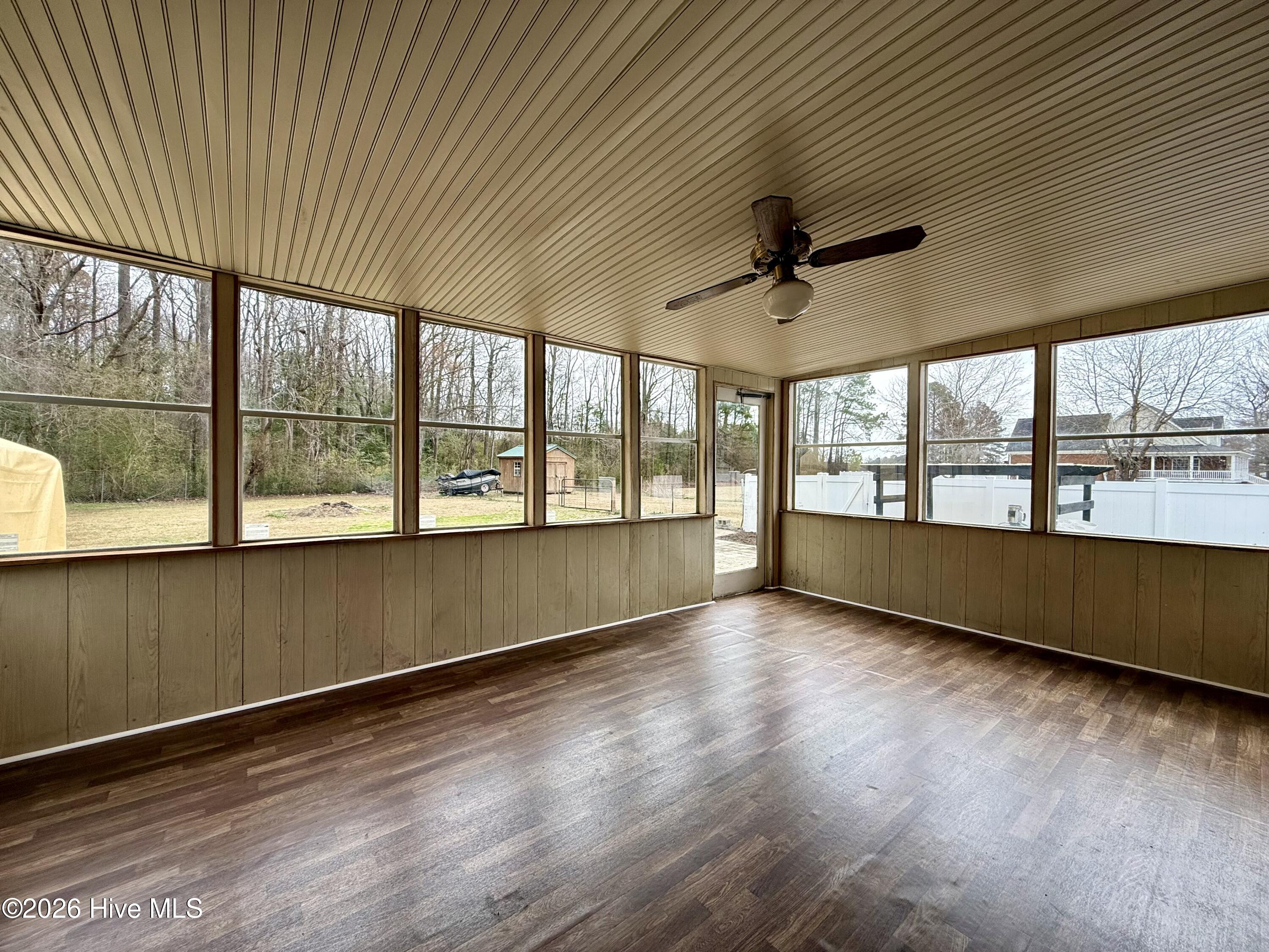 1105 Cowin Road Williamston, NC 27892 - Photo 51 of 59 Rear Enclosed Porch
