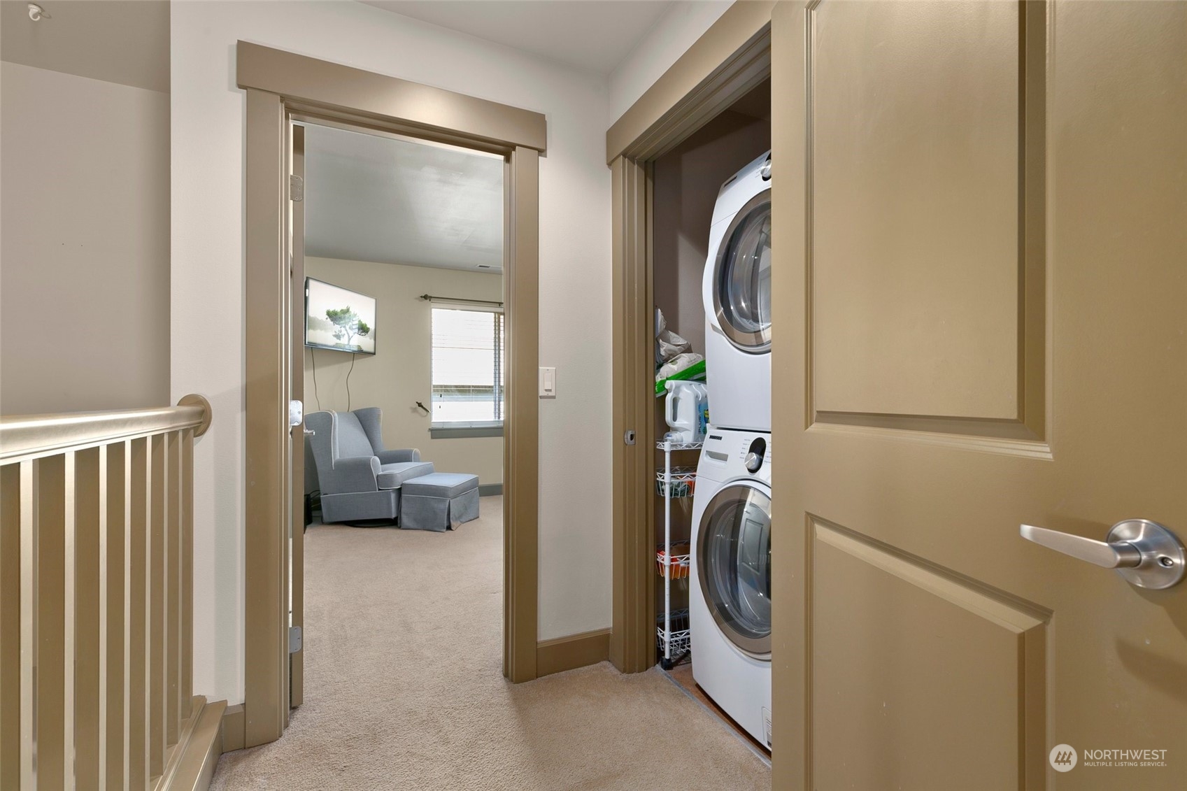 2115 201st Place Southeast, Unit B3 Bothell, WA 98012 - Photo 20 of 25 a en suite bathroom with a sink and a mirror