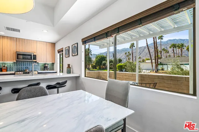 a outdoor living space with furniture