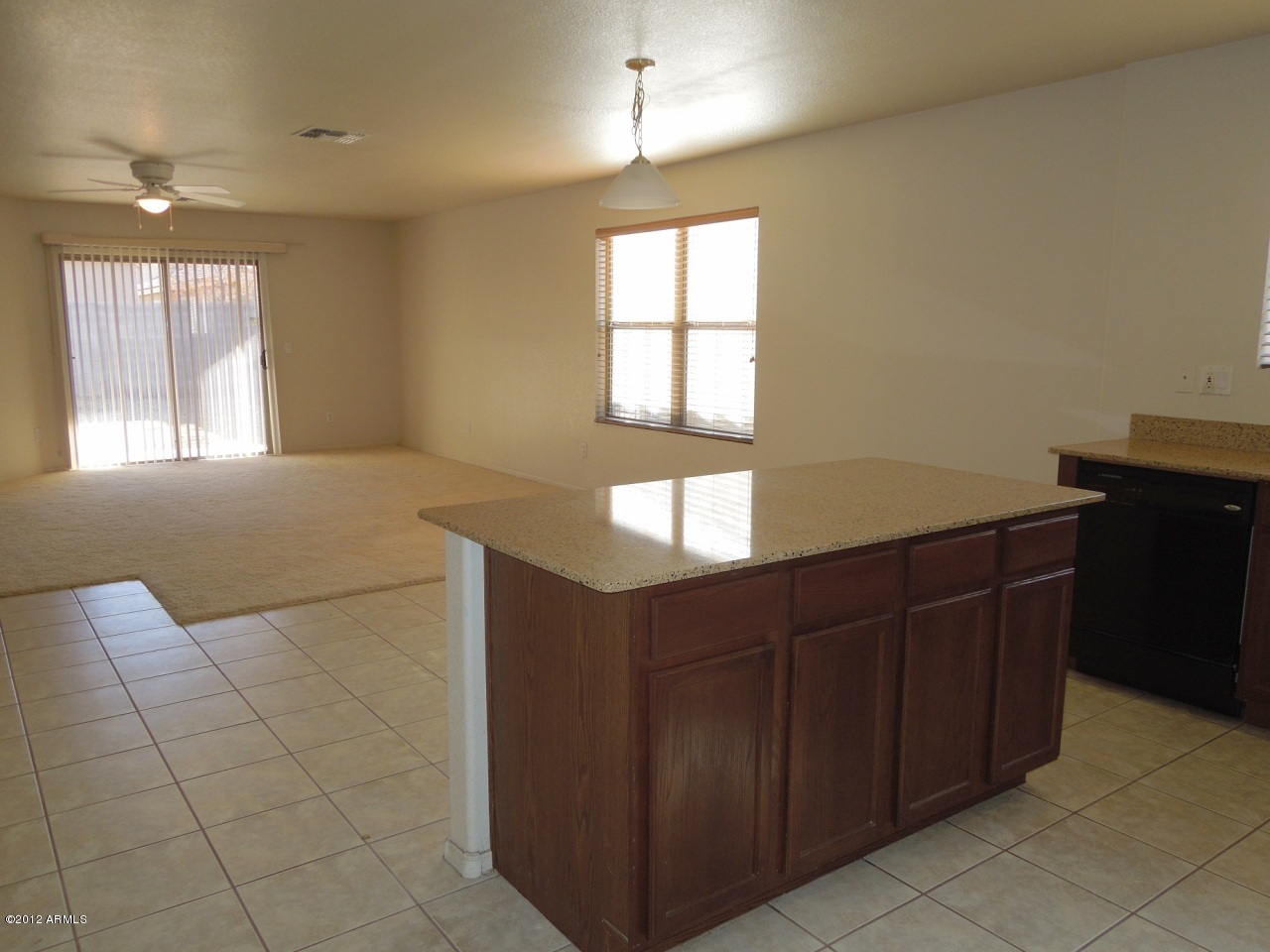 2417 West Romley Road Phoenix, AZ 85041 - Photo 7 of 24 Kitchen Island with Family Room
