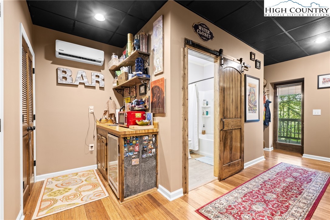 126 Moore Mountain Road Vilas, NC 28692 - Photo 28 of 43 a view of an entryway with wooden floor