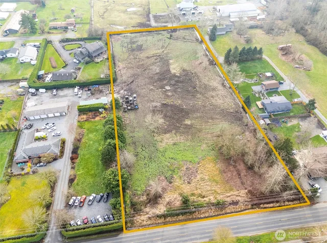 a view of swimming pool with a yard