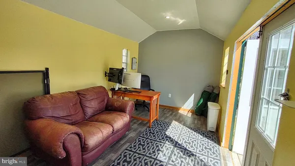 a view of a house with a garage