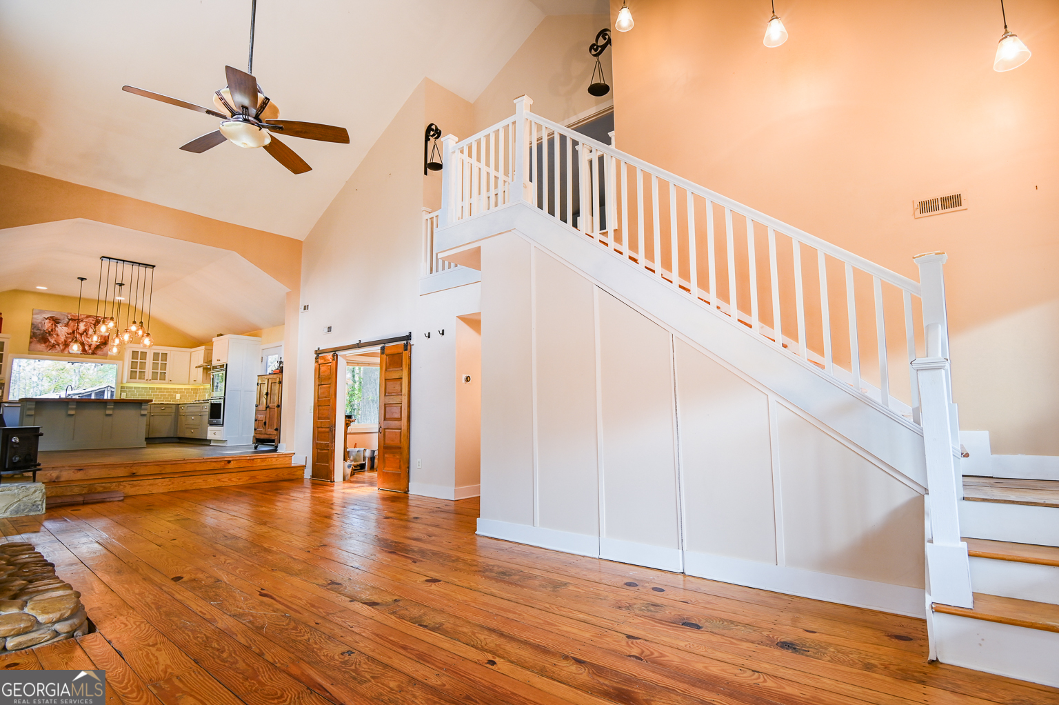 11725 Hazelbrand Road Northeast Covington, GA 30014 - Photo 19 of 71 a view of a living room with wooden floor