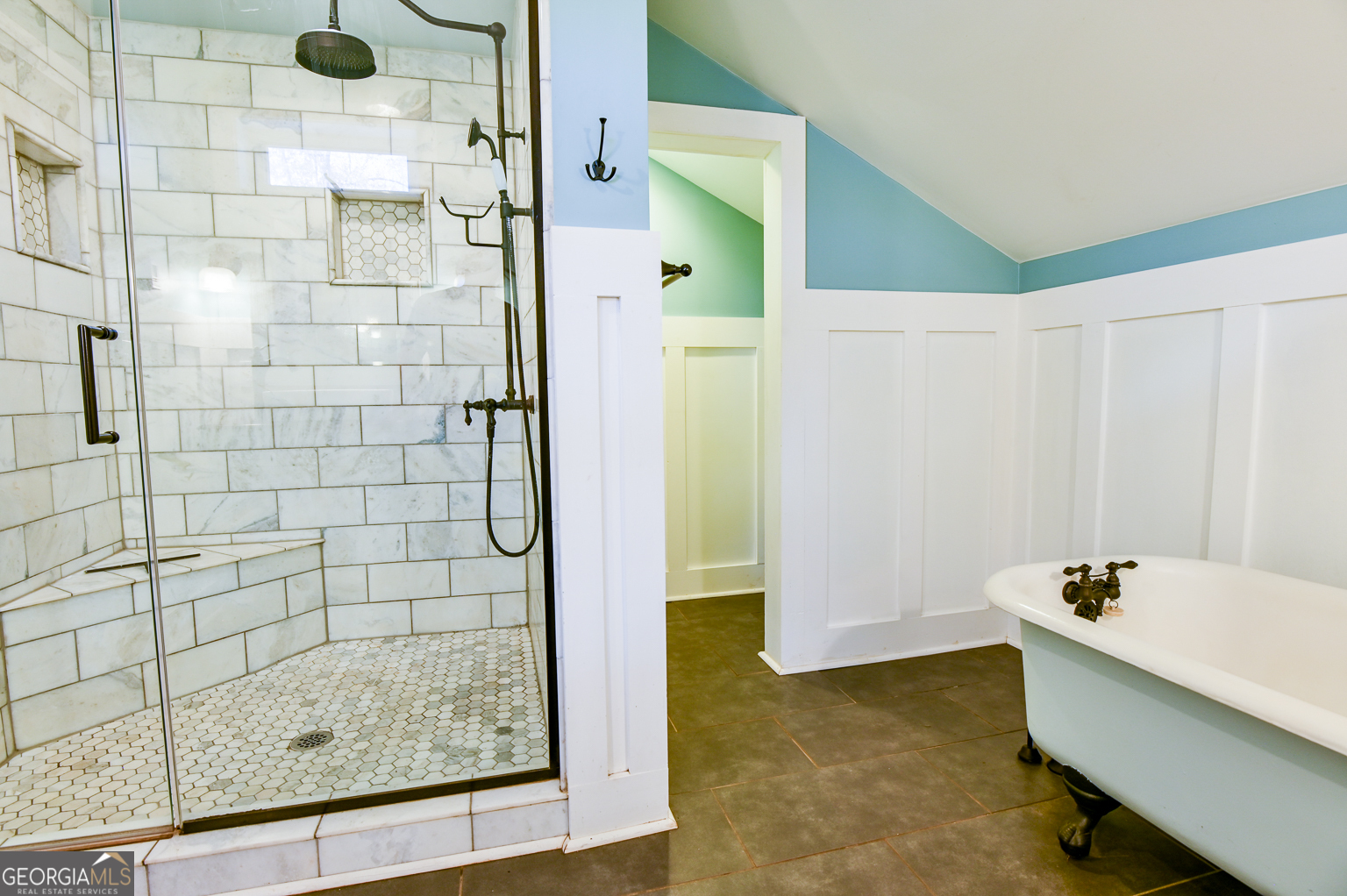 11725 Hazelbrand Road Northeast Covington, GA 30014 - Photo 63 of 71 a bathroom with a bathtub and shower