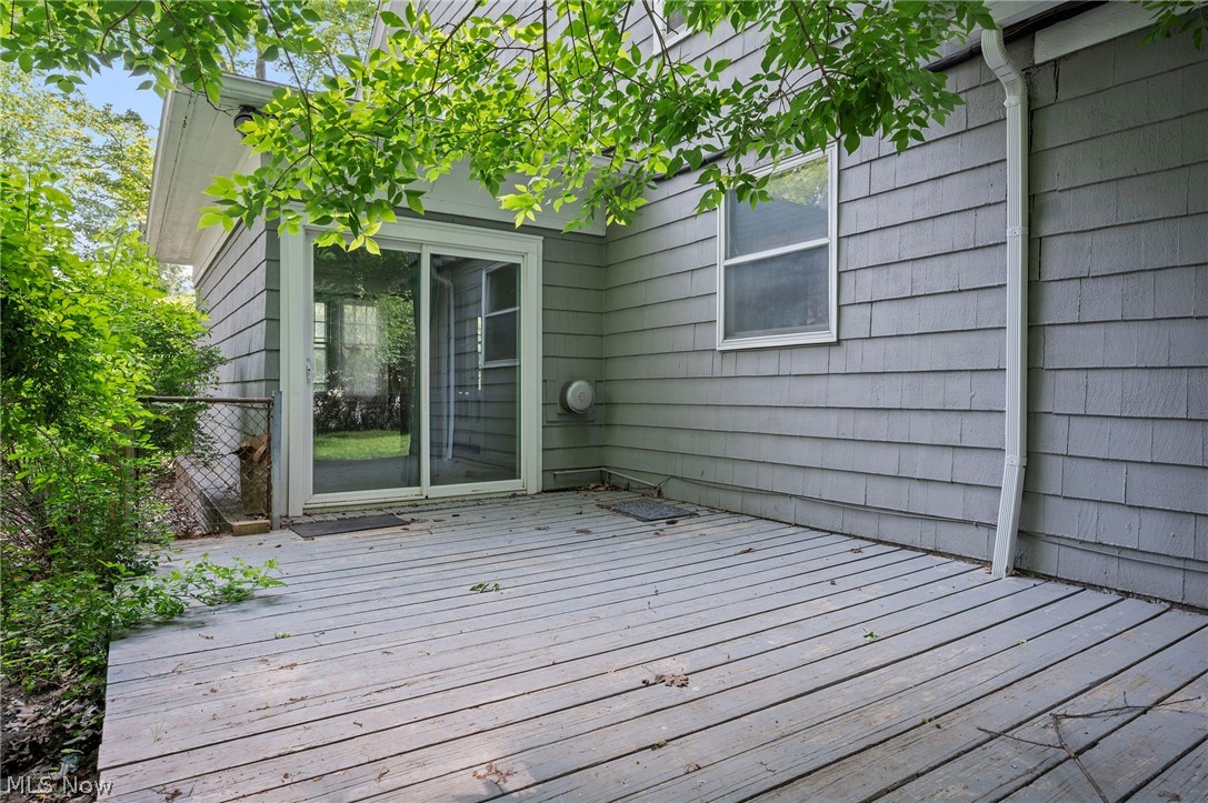 2924 Brighton Road Shaker Heights, OH 44120 - Photo 6 of 31 View of wooden deck