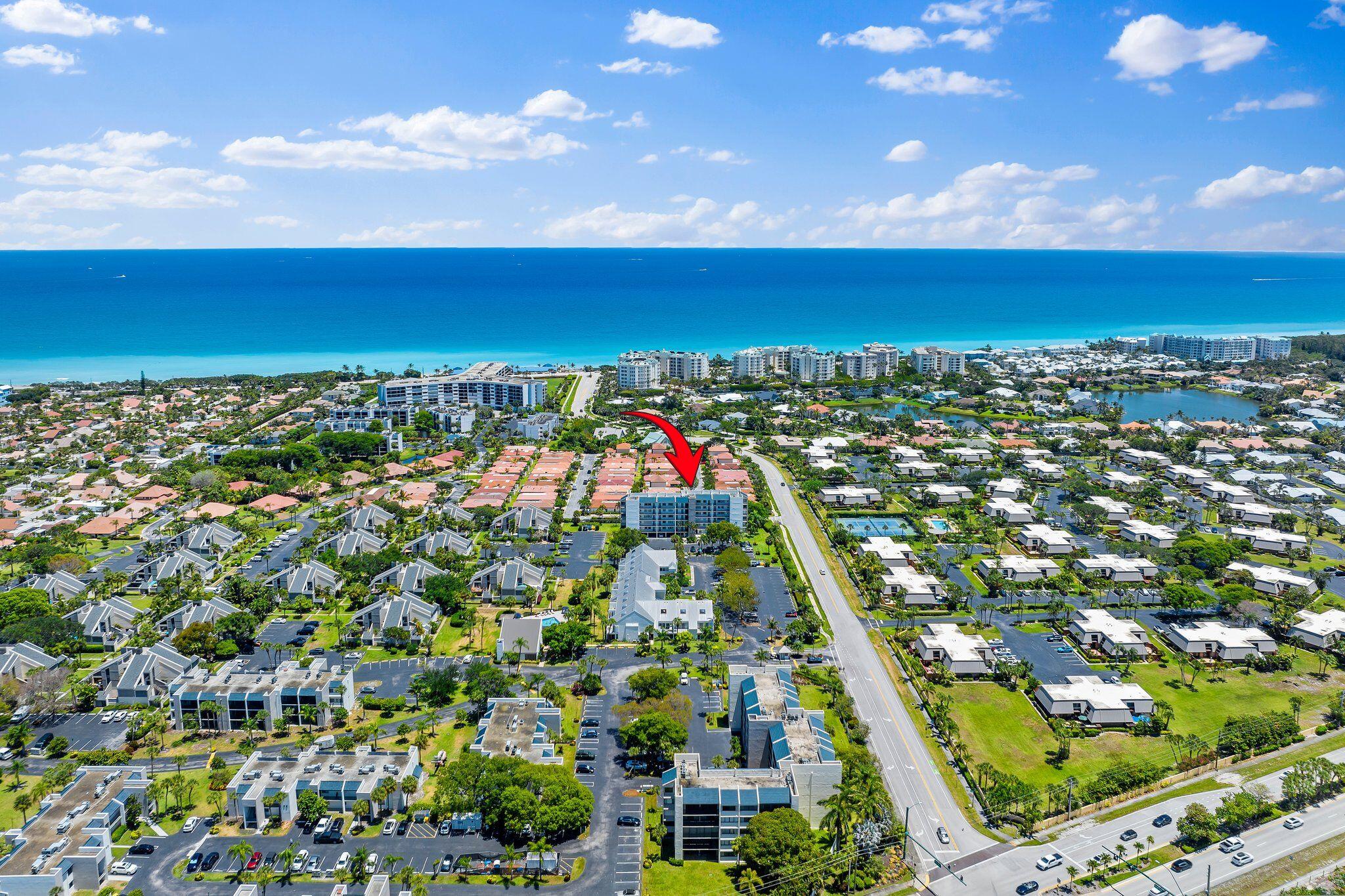 1605 Highway 1, Unit M3502 Jupiter, FL 33477 - Photo 32 of 38 Aerial View of M3 Bldg