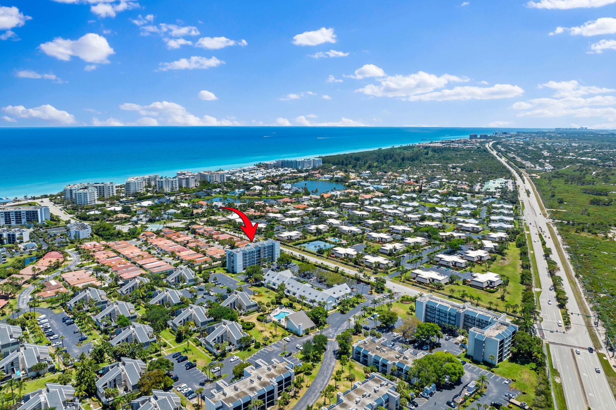 1605 Highway 1, Unit M3502 Jupiter, FL 33477 - Photo 33 of 38 Aerial View of M3 Bldg