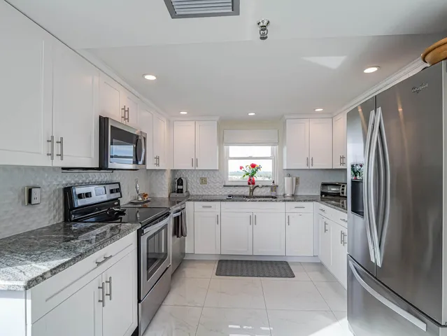 a view of a city from a balcony