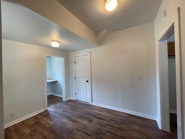 wooden floor in an empty room