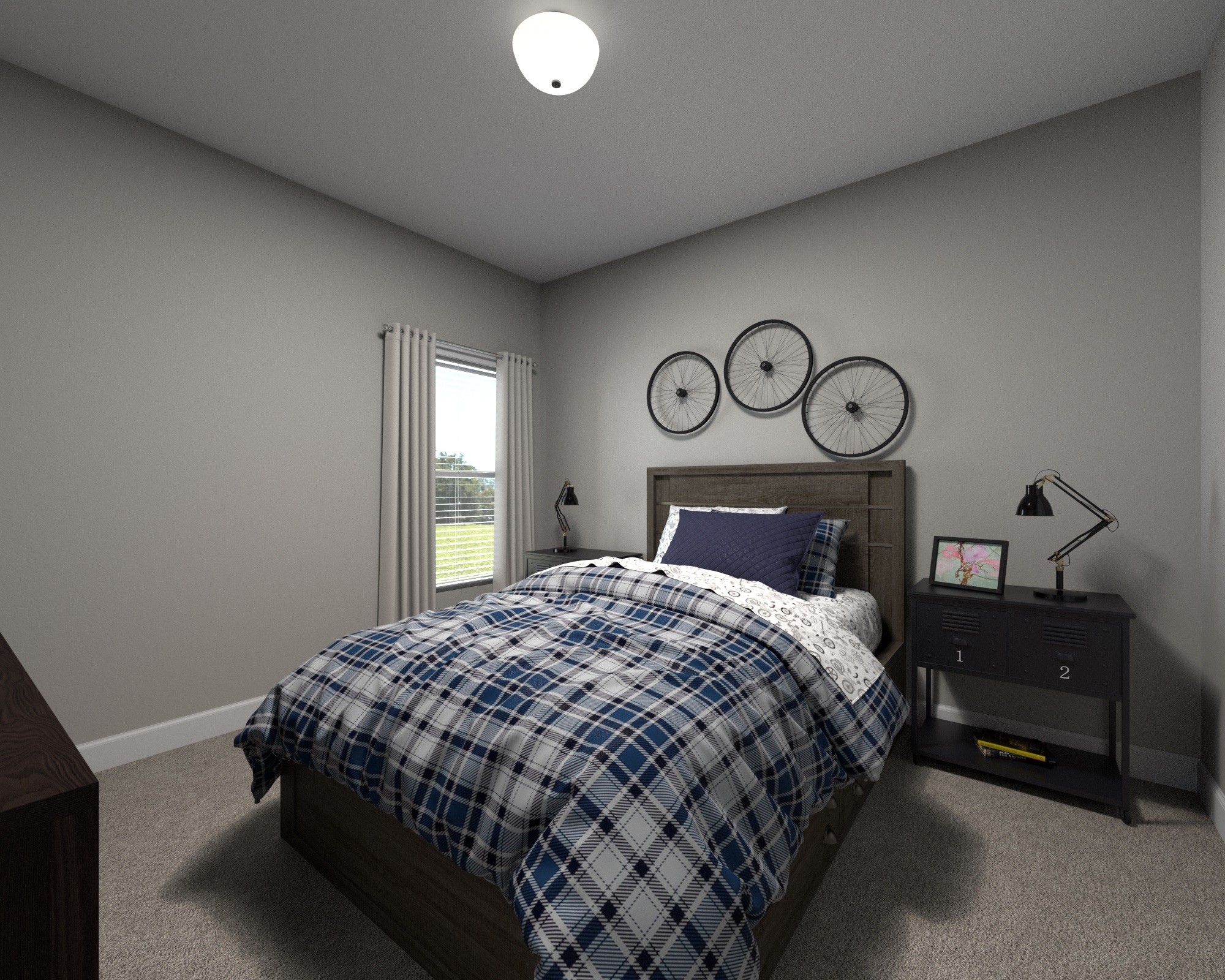 7457 Blue Gable Road Hermitage, TN 37076 - Photo 14 of 17 a bedroom with a bed and a window