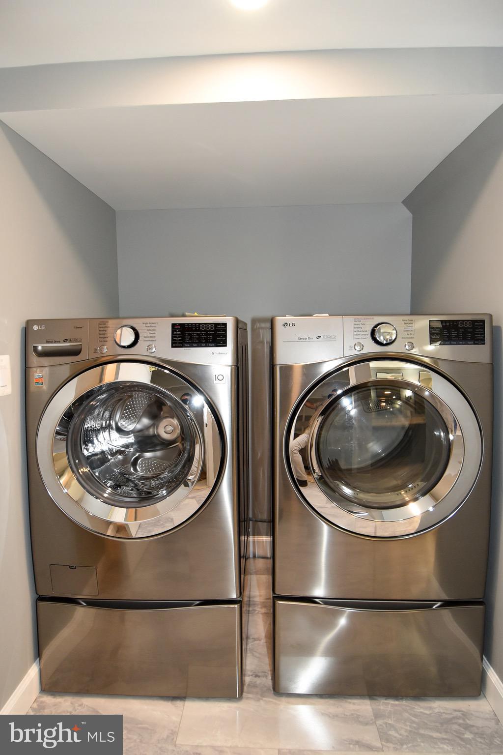 5017 Powell Road Fairfax, VA 22032 - Photo 41 of 53 Lower Level Owner's Suite Laundry Area