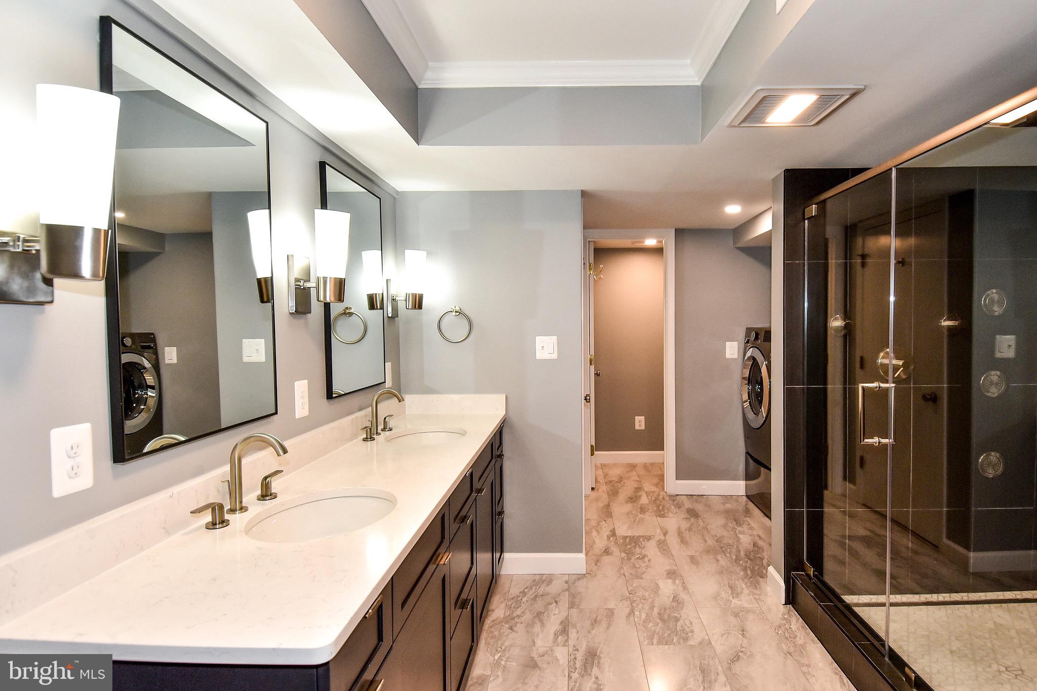 5017 Powell Road Fairfax, VA 22032 - Photo 42 of 53 Lower Level Owner's Suite En Suite Bath