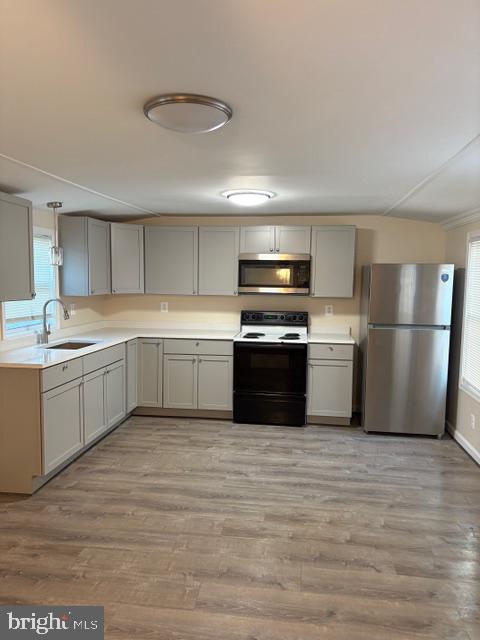 2439 Fairmount Road, Unit 2 Hampstead, MD 21074 - Photo 7 of 15 Modern kitchen with sleek finishes.