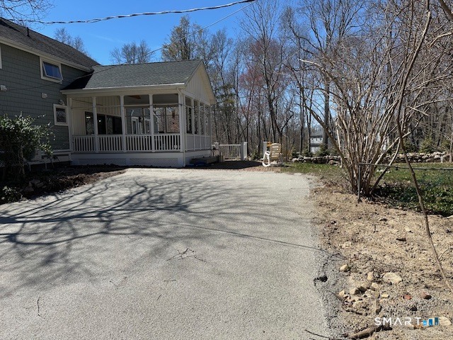 147 Pequot Avenue Groton, CT 06355 - Photo 37 of 40 New installed rear driveway with direct access to main level living.