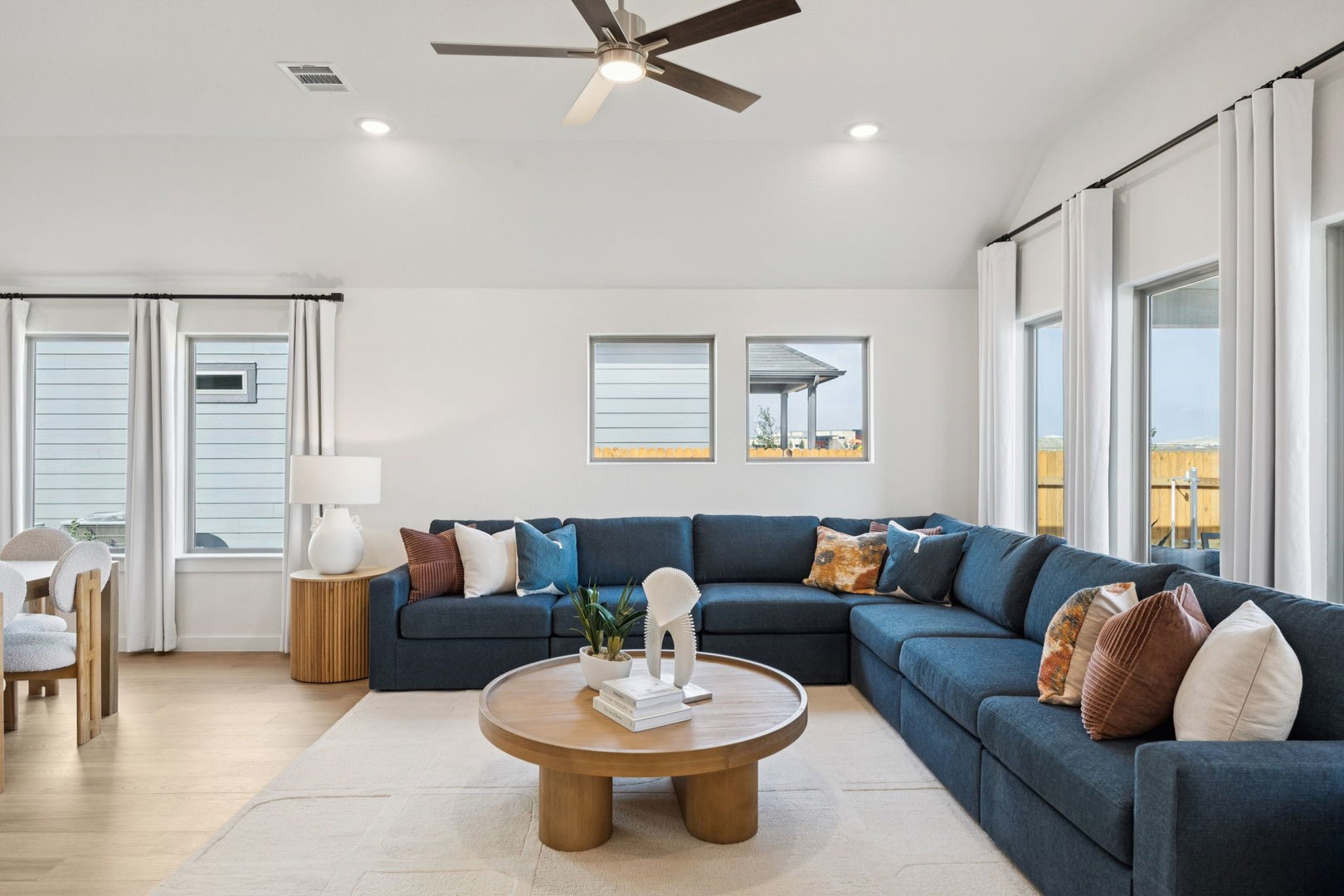 1117 Ramo Pne Drive Huffman, TX 77336 - Photo 12 of 29 Living Room in the Diamond home plan by Trophy Signature Homes – REPRESENTATIVE PHOTO
