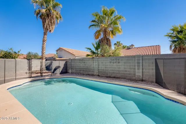 a view of a house with pool