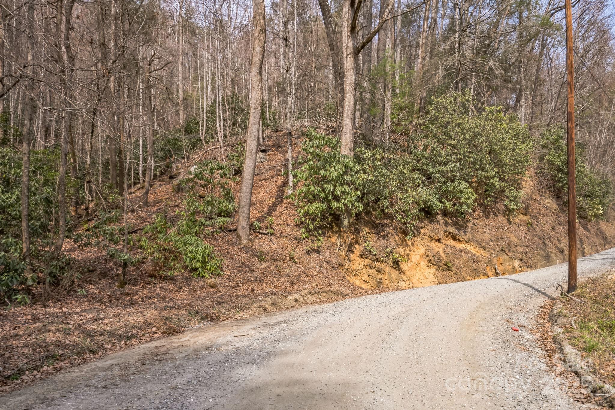 1 Globe Road Collettsville, NC 28611 - Photo 27 of 43 a view of a yard covered with snow in front of house