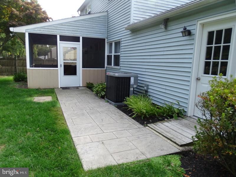 60 Spring Hill Drive Laurel Springs, NJ 08021 - Photo 30 of 35 New Walk-way to Garage and Enclosed Patio