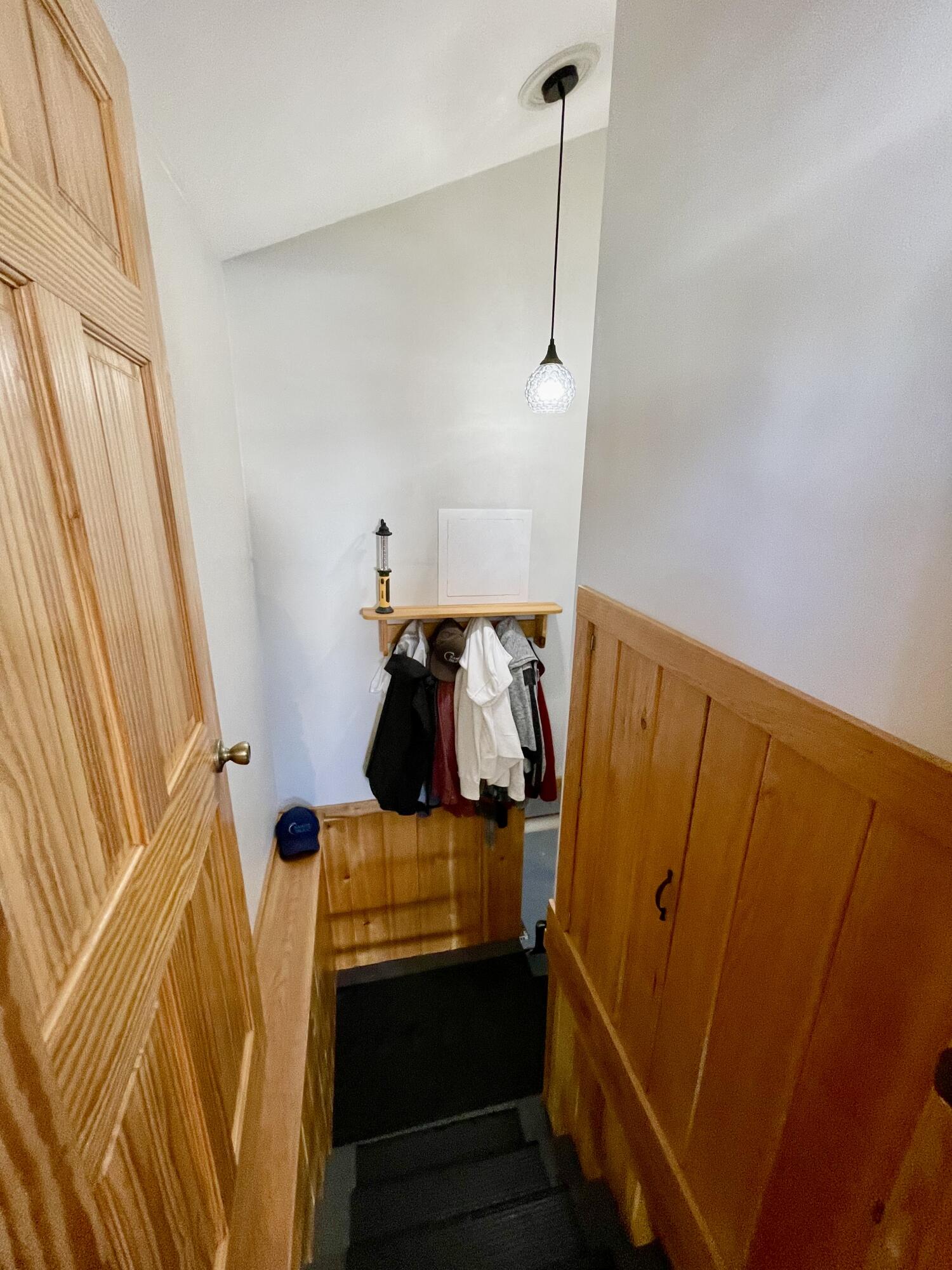 4883 Bennoch Road Lagrange, ME 04453 - Photo 84 of 139 Basement Stairway