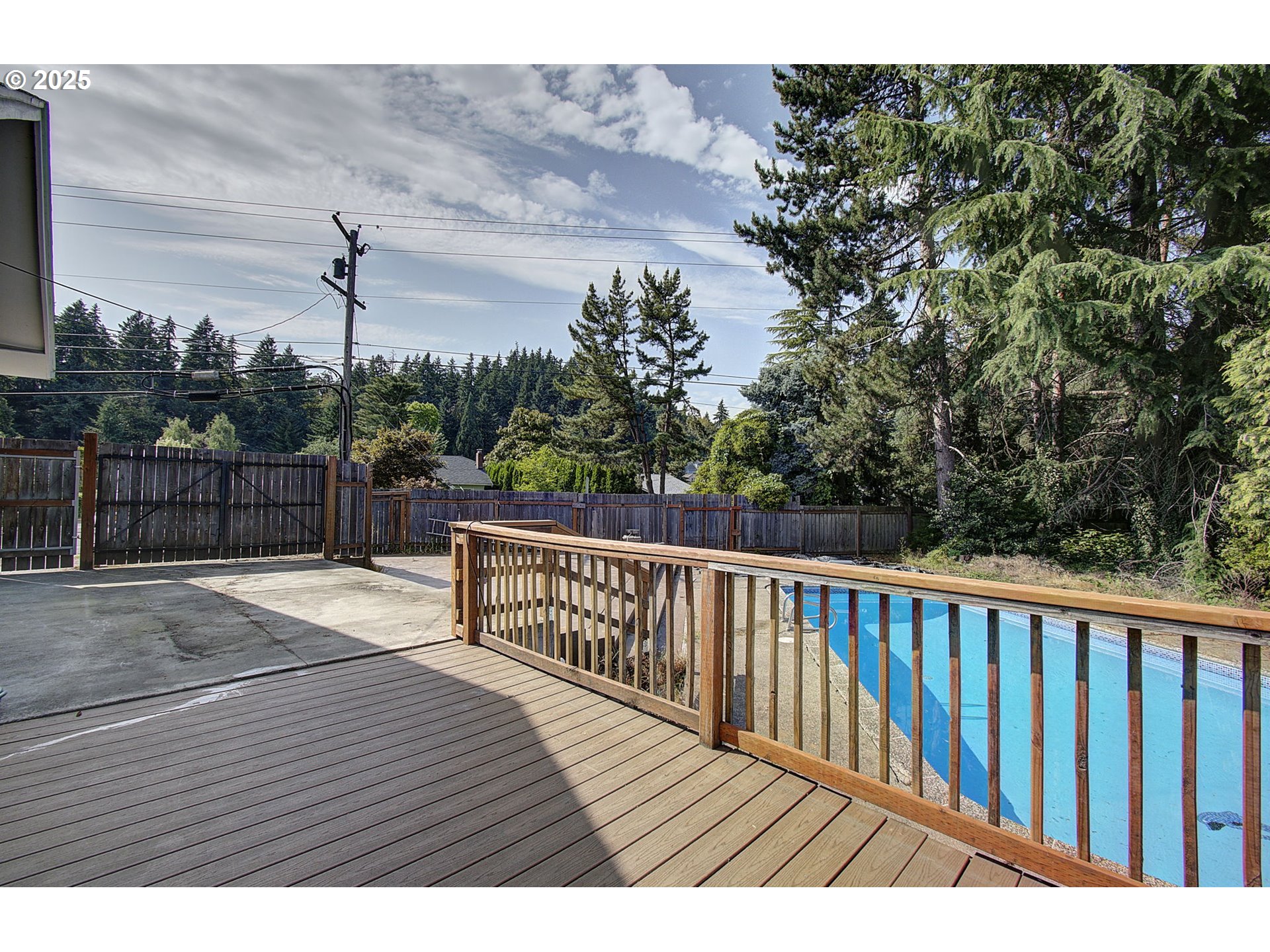 8400 Cason Road Gladstone, OR 97027 - Photo 30 of 35 a view of outdoor space with wooden deck