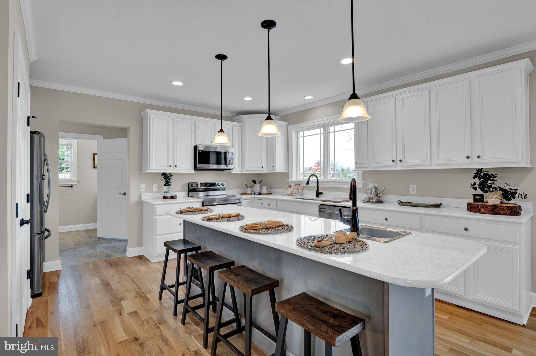 342 Rosemont Ringoes Road Stockton, NJ 08559 - Photo 11 of 55 Gourmet kitchen oversized island w/prep sink