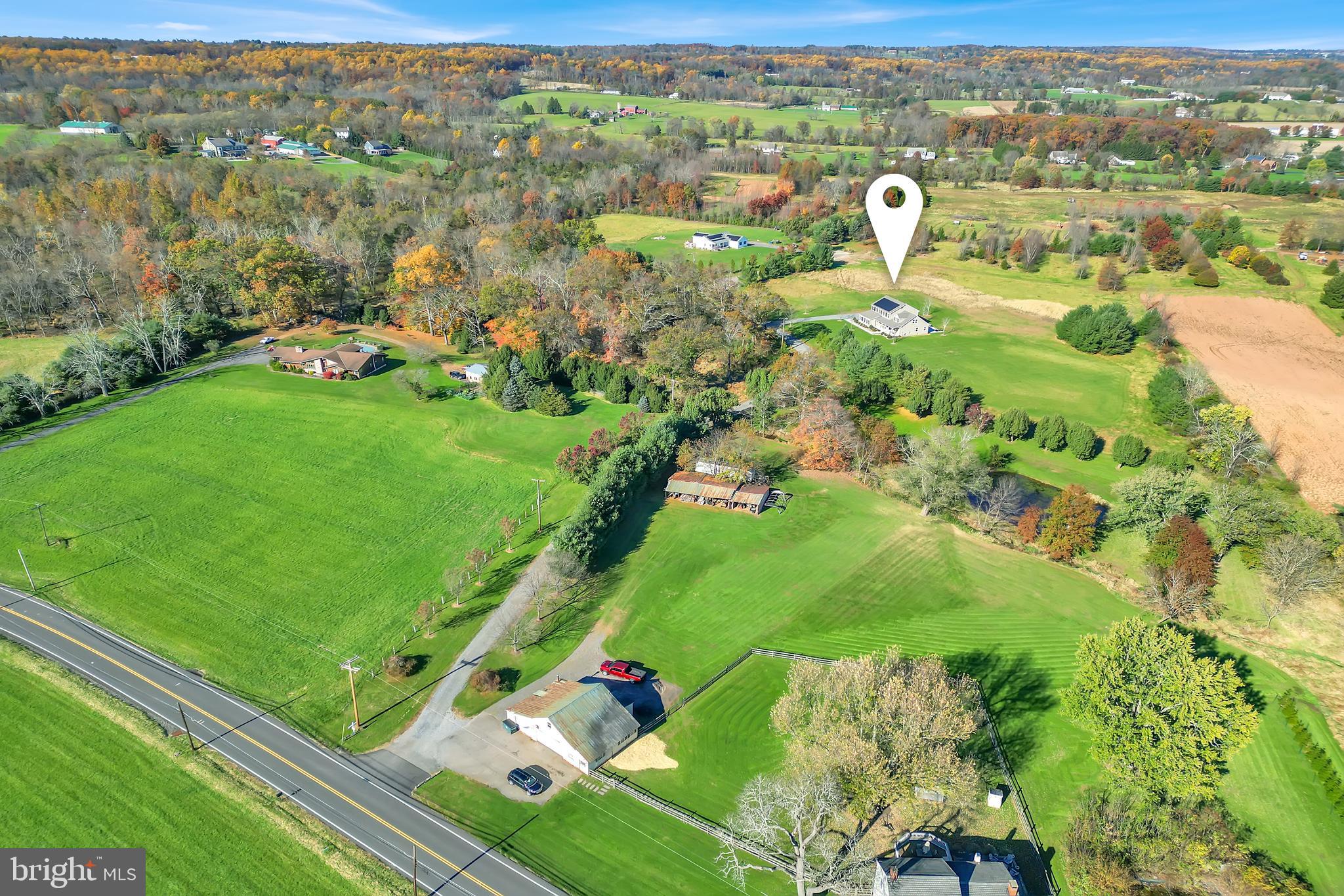 342 Rosemont Ringoes Road Stockton, NJ 08559 - Photo 52 of 57 Aerial view