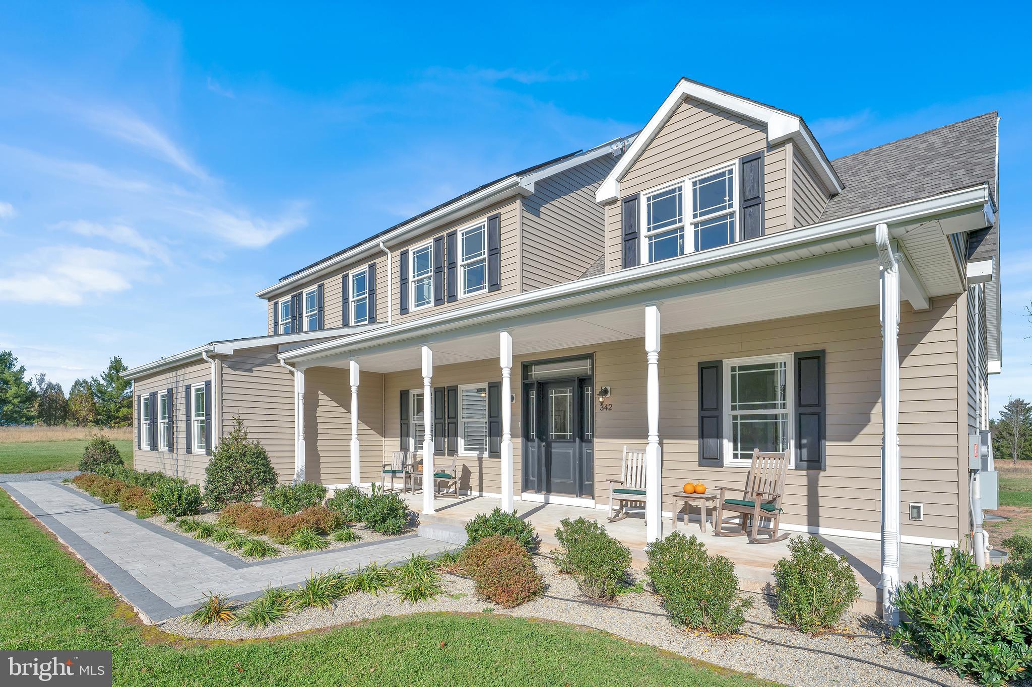 342 Rosemont Ringoes Road Stockton, NJ 08559 - Photo 6 of 55 Front covered porch