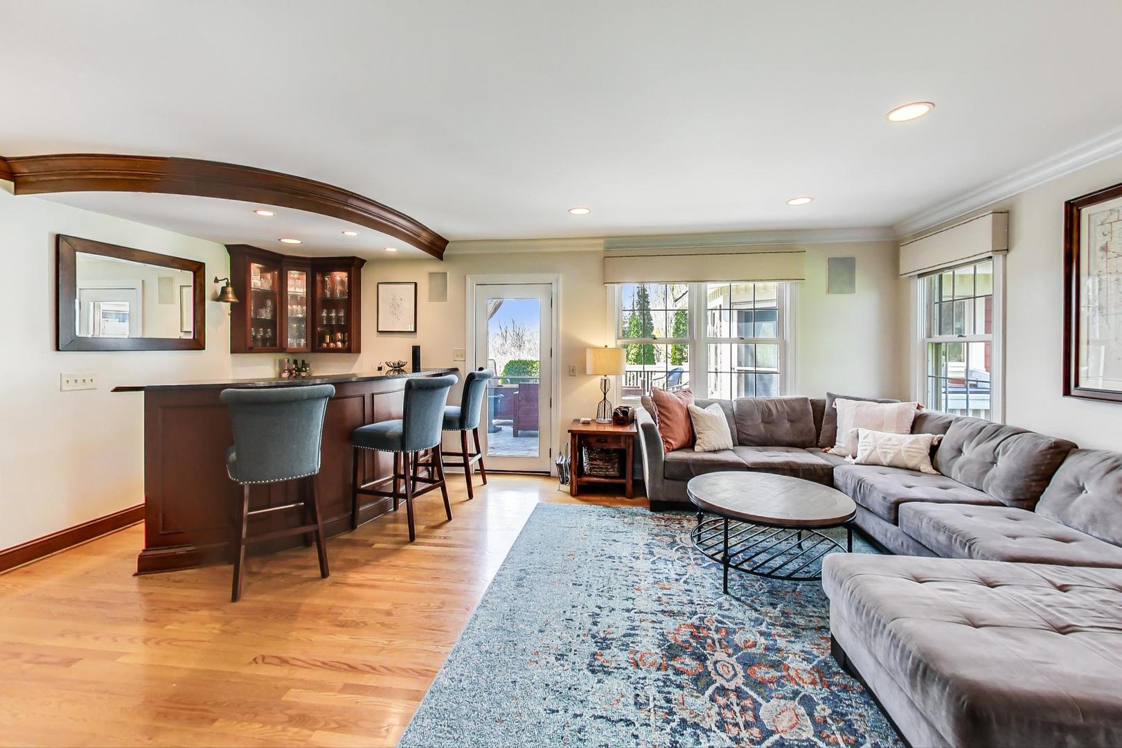 5258 Hilltop Road Long Grove, IL 60047 - Photo 14 of 50 a living room with furniture and a large window