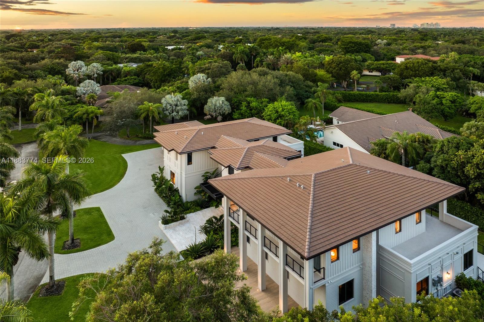 13120 Old Cutler Road Pinecrest, FL 33156 - Photo 56 of 56 an aerial view of a house
