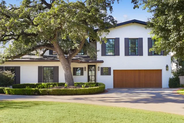 front view of house with a yard