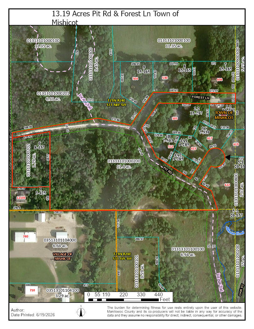 13.19 Acres Land Town of Mishicot
