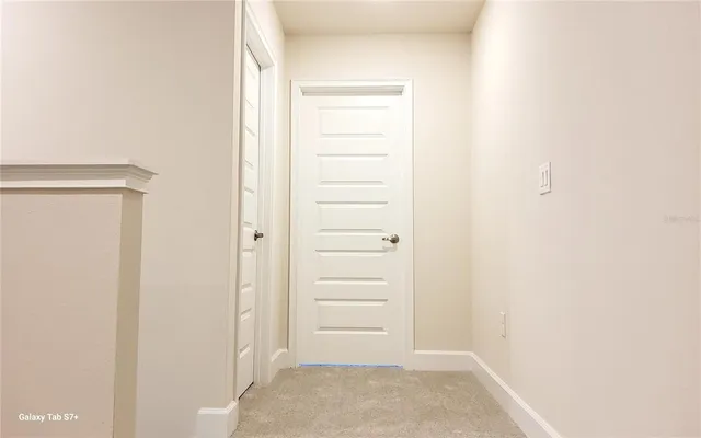 a view of a small space