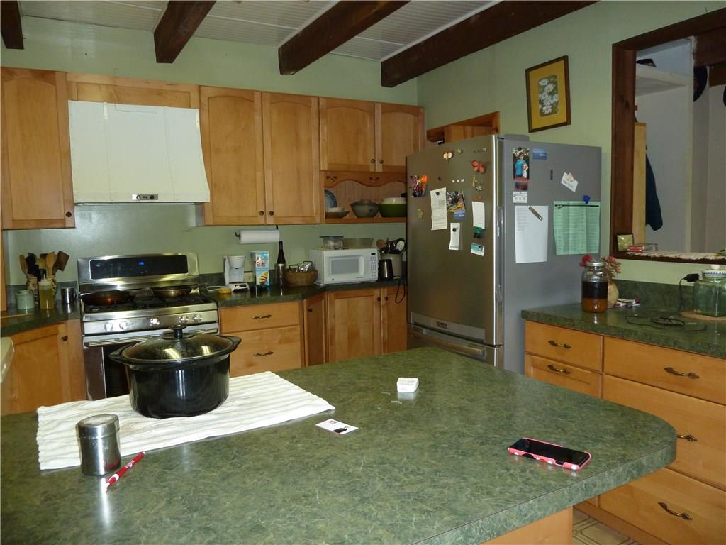 1563 Hanging Rock Road Creekside, PA 15732 - Photo 7 of 22 Kitchen with walk in pantry by refrigerator