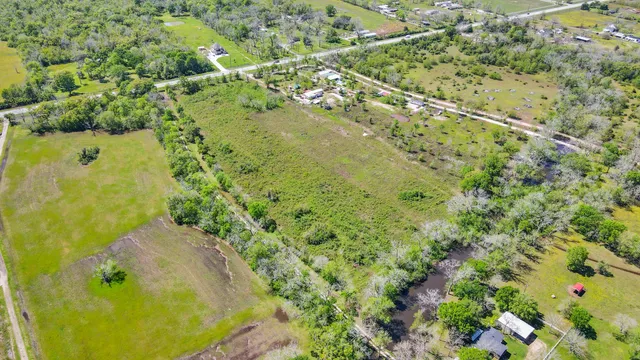 a view of a yard with an outdoor space