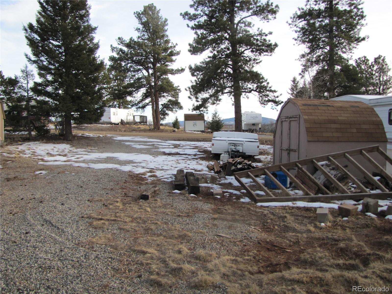 158 Lantern Loop Fairplay, CO 80440 - Photo 6 of 12 a view of a yard with a tree