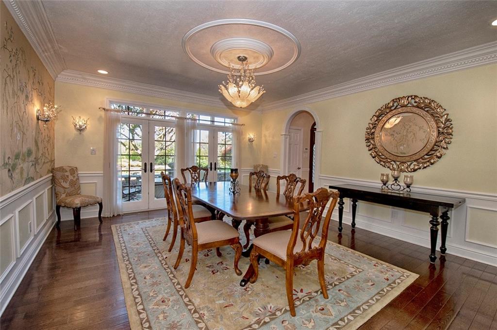 105 Lantern Circle McMurray, PA 15317 - Photo 4 of 25 a view of a dining room with furniture and a chandelier
