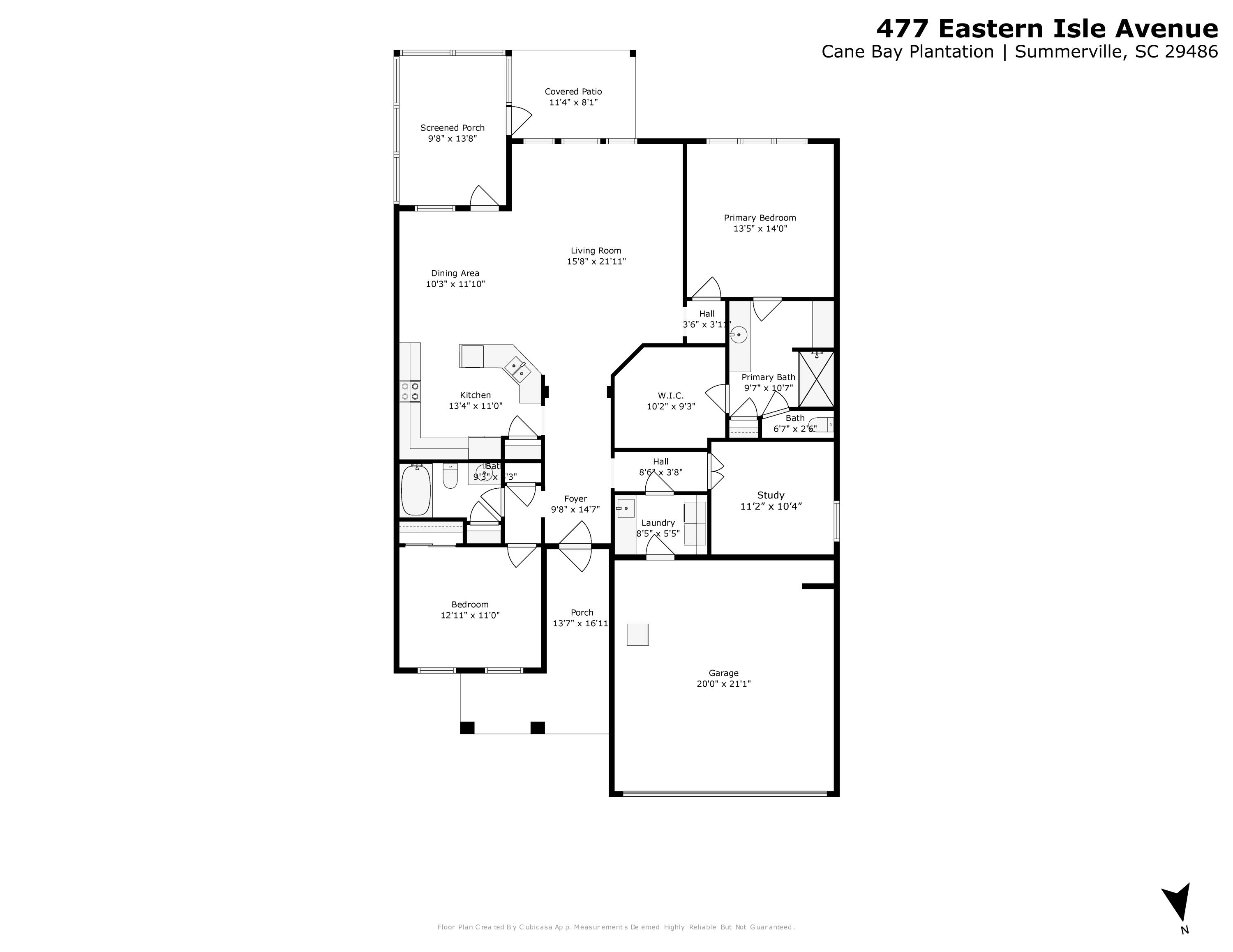 477 Eastern Isle Avenue Summerville, SC 29486 - Photo 61 of 61 new floorplan