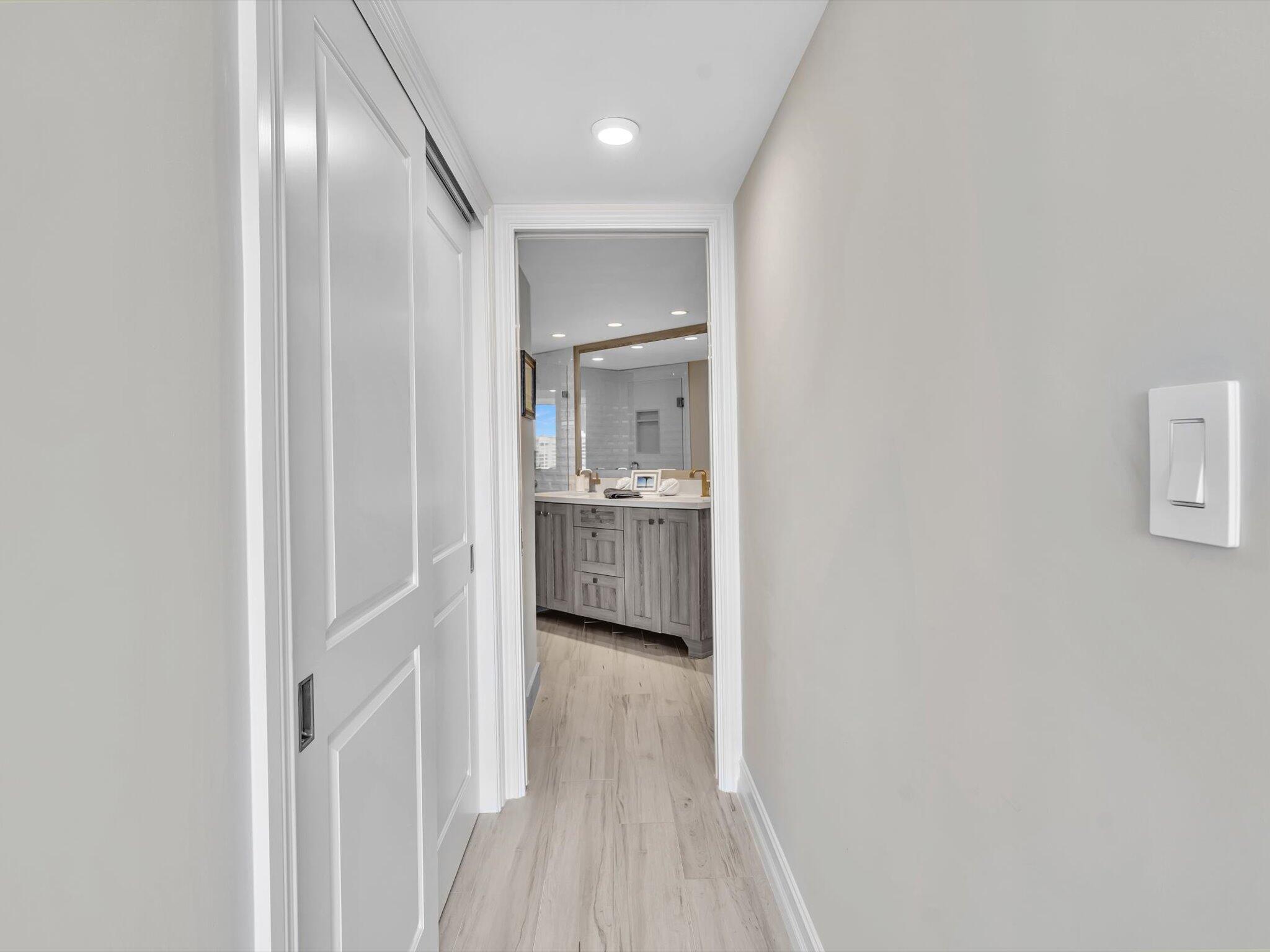 500 South Ocean Boulevard, Unit 909 Boca Raton, FL 33432 - Photo 39 of 101 a view of a hallway