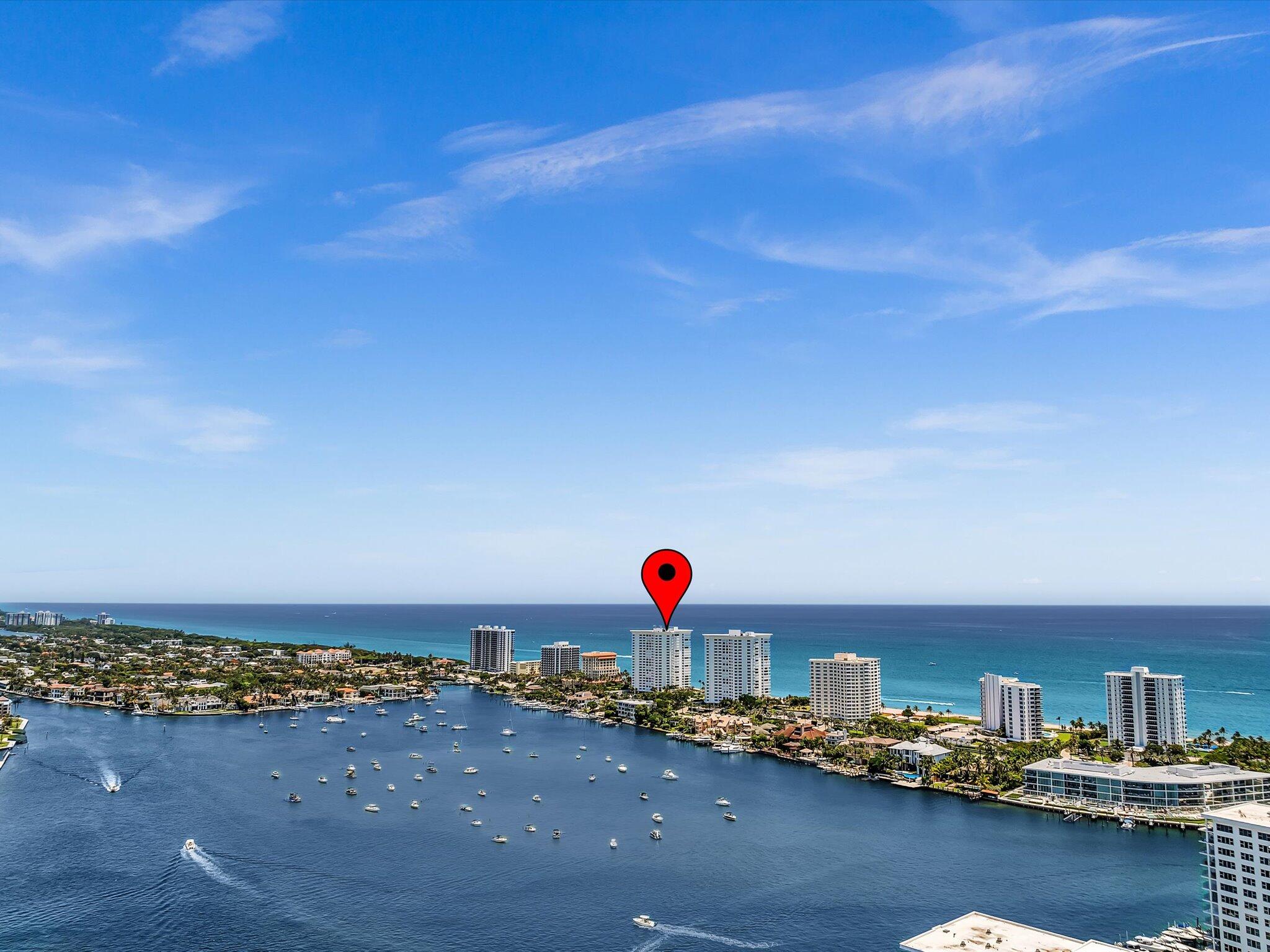 500 South Ocean Boulevard, Unit 909 Boca Raton, FL 33432 - Photo 92 of 101 AERIAL
