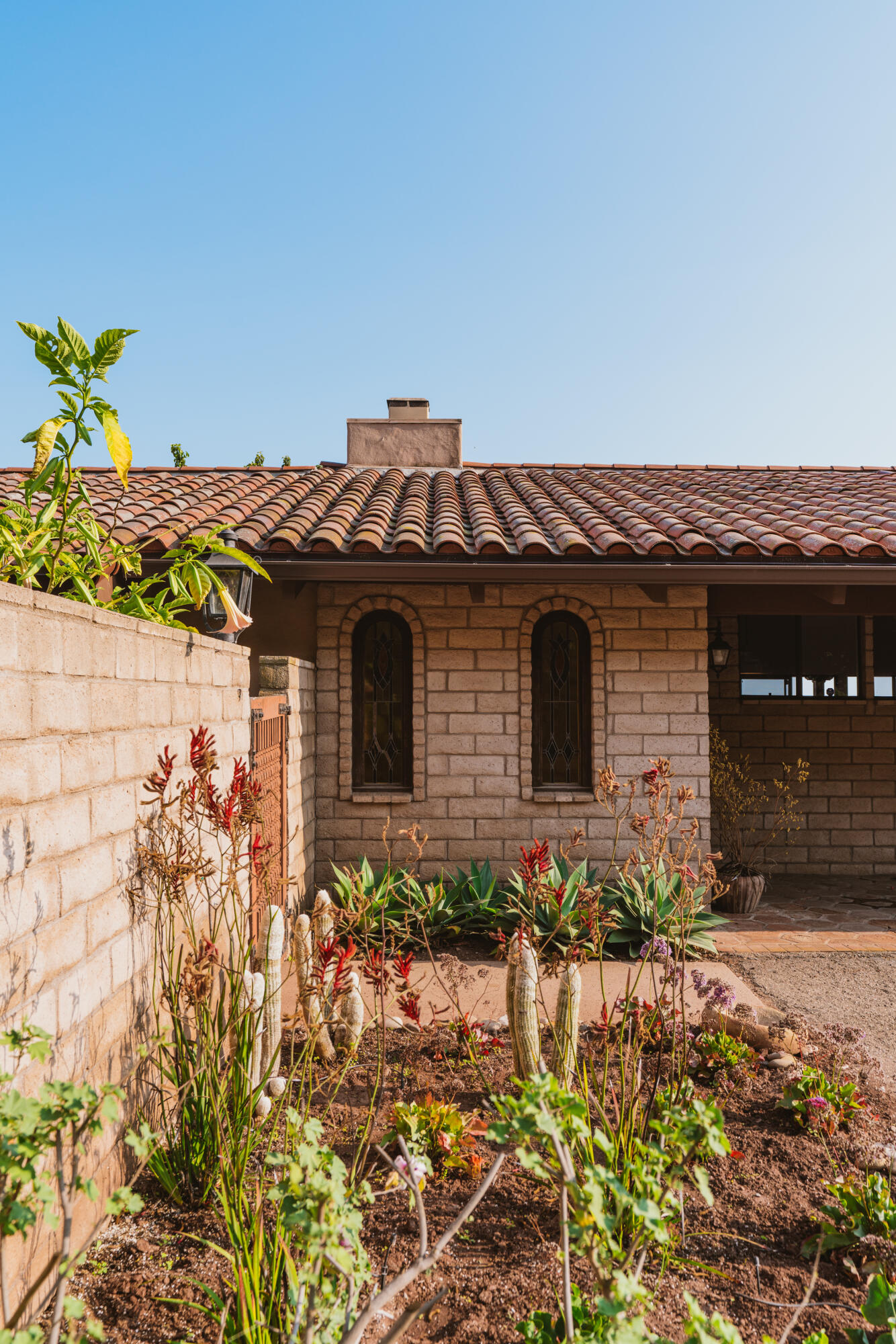 3330 Foothill Road Carpinteria, CA 93013 - Photo 52 of 56 a front view of a house with a yard