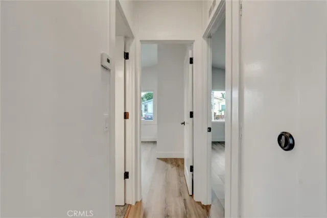 a view of a bathroom from a bathroom