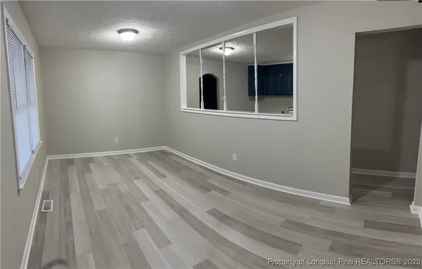 wooden floor in an empty room