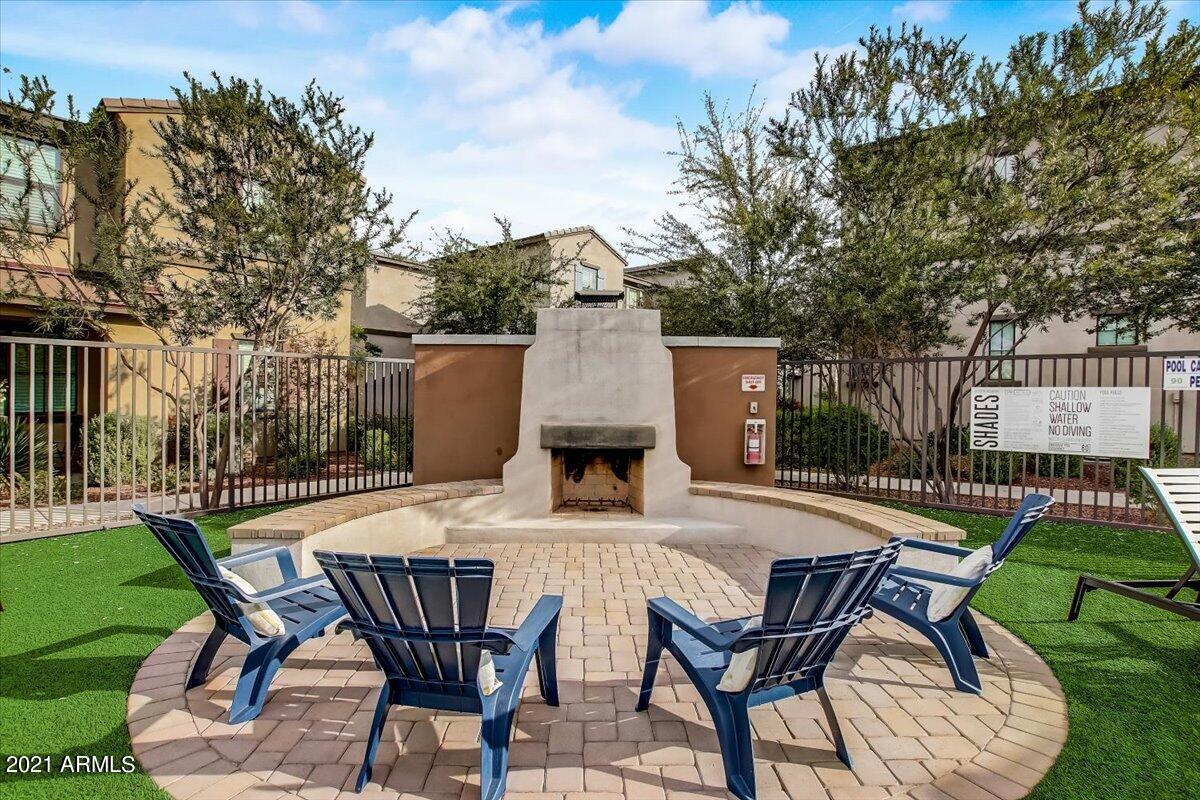 3900 East Baseline Road, Unit 127 Phoenix, AZ 85042 - Photo 39 of 60 a view of a backyard with sitting area furniture